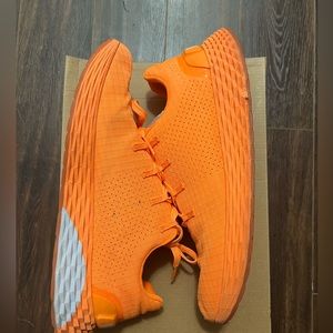 NOBULL Neon Orange ripstop runner